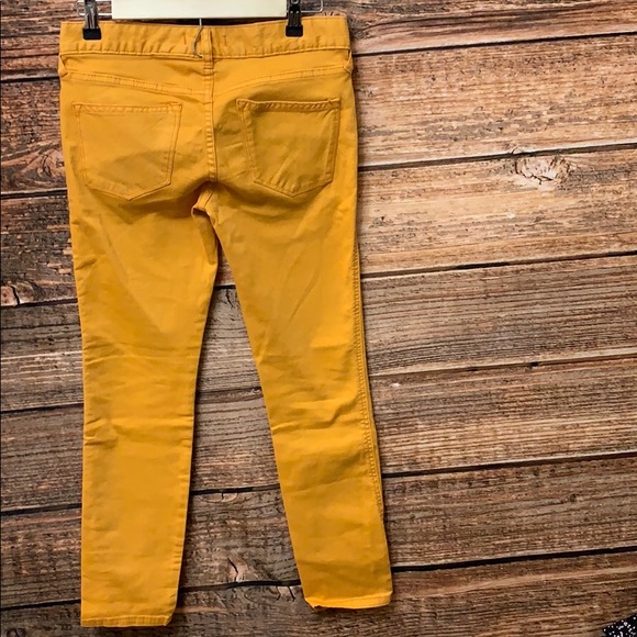 Free people Orange Cropped Skinny Jean - Picture 8 of 8